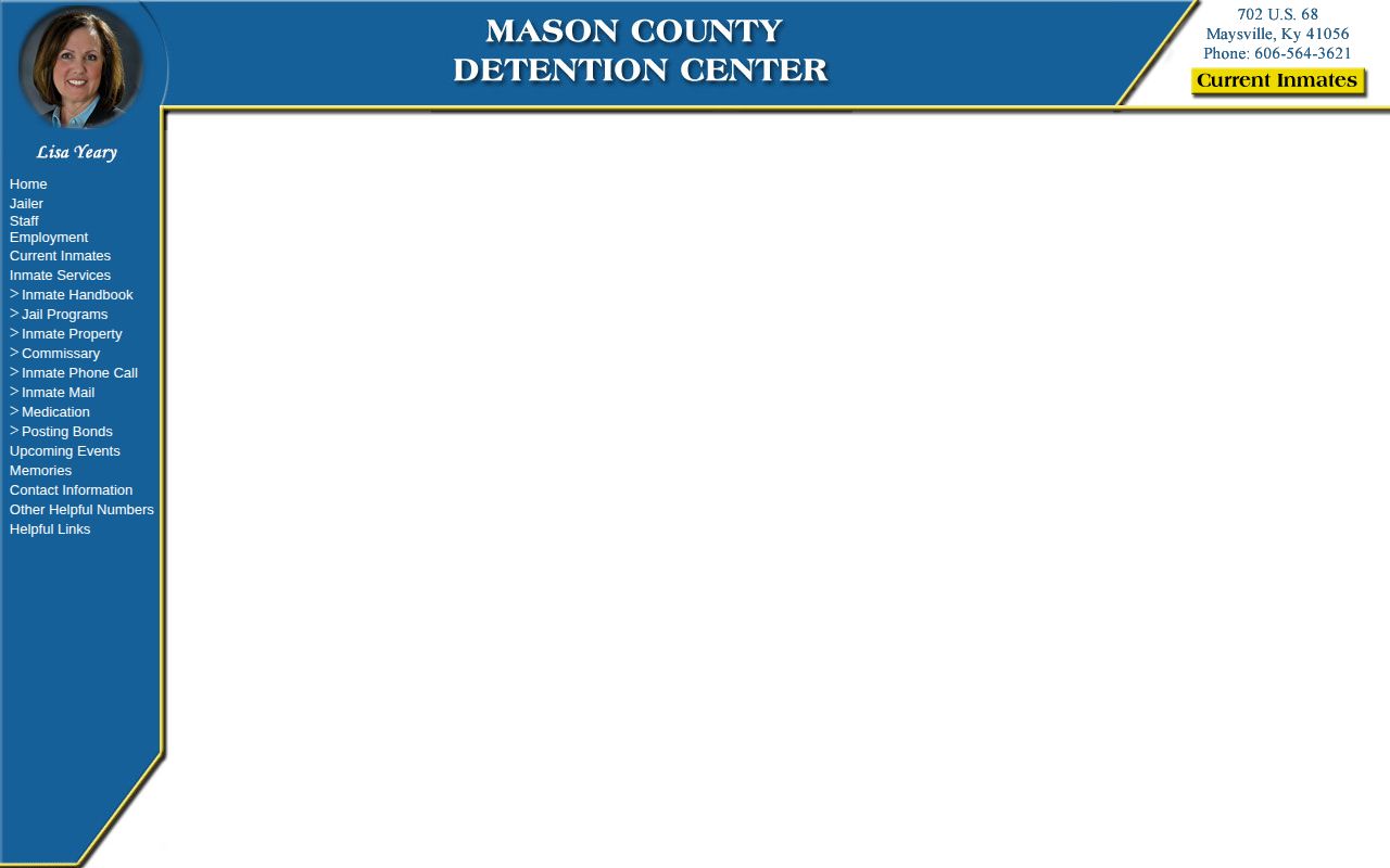 Mason County recent arrest roster official inmate list